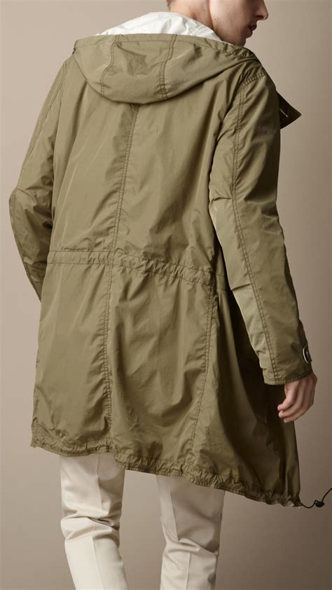 burberry anorak green|burberry brit anorak jacket.